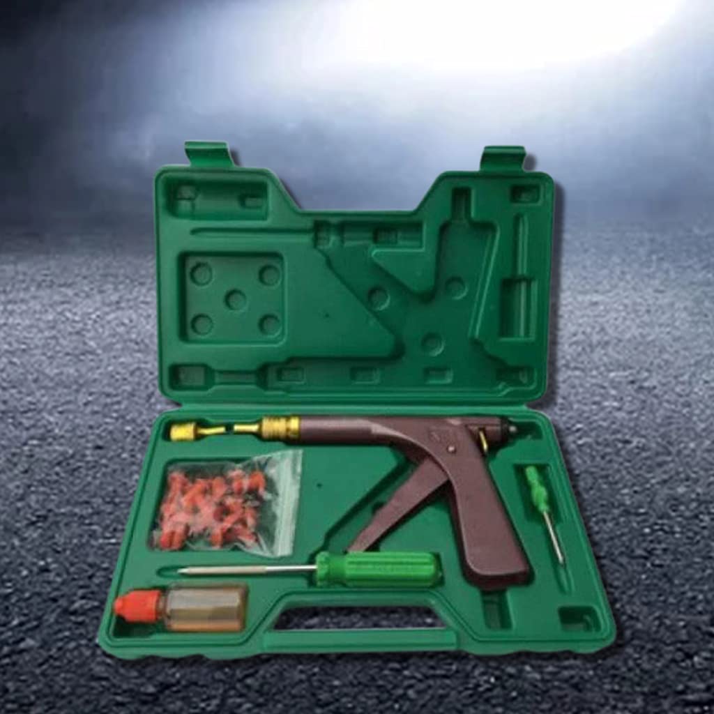 Kit di riparazione pneumatici per auto, camion, moto, ATV Utv, kit per pneumatici fuoristrada per riparare forature e tappi per pneumatici, kit resistente