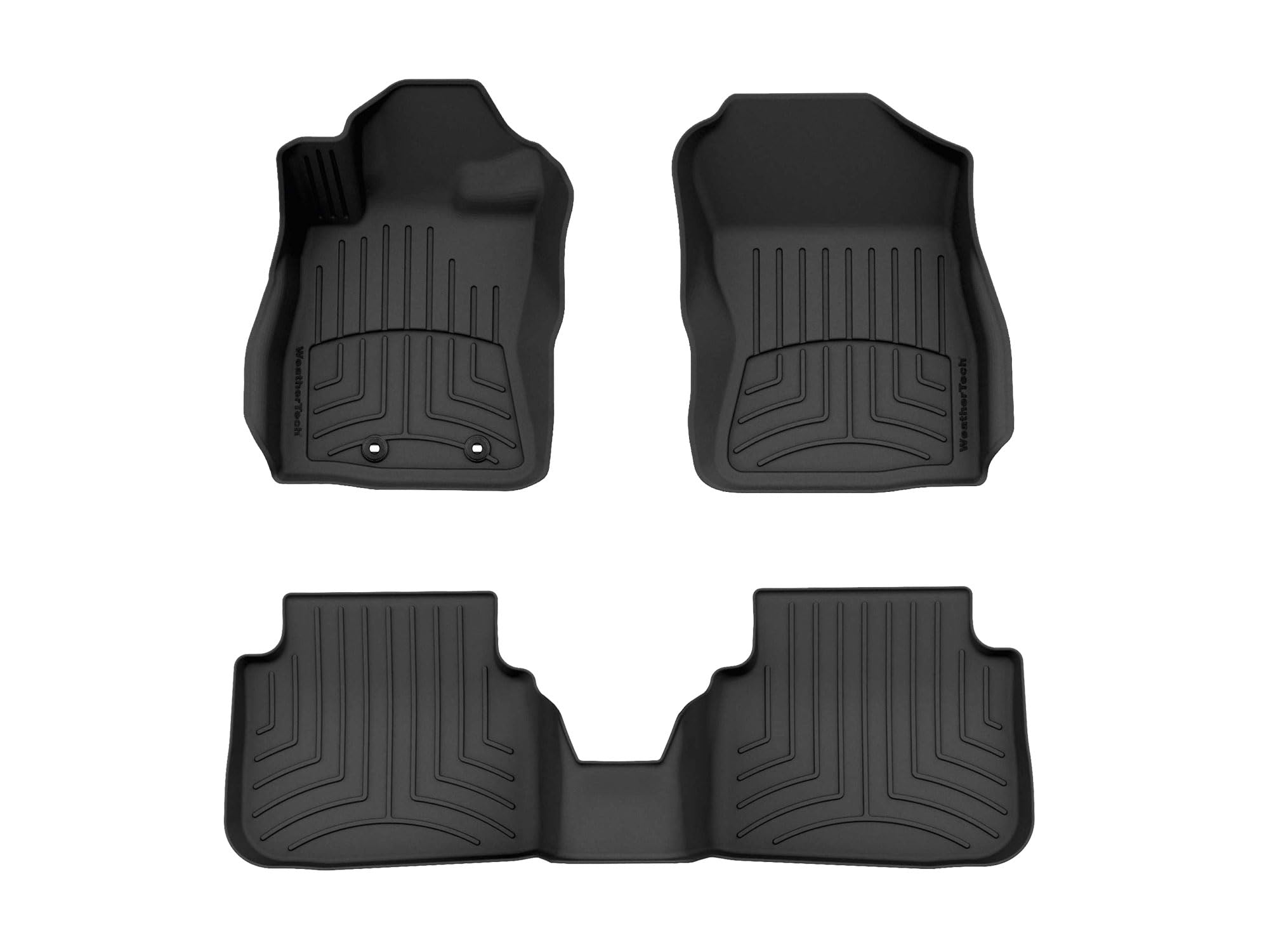WeatherTech FloorLiner Front Row Floor Mats For Subaru Forester – TPE – Made In USA - View #5
