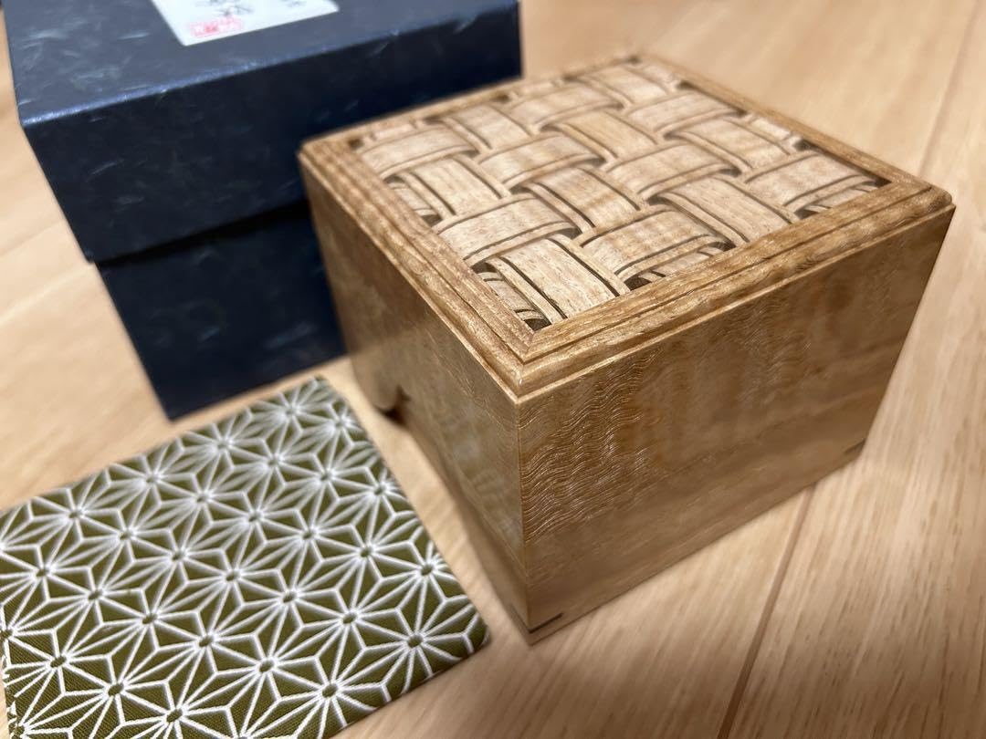Amazon | 将棋 駒箱 大橋利一作 栗 虎杢 本捻組 A | 将棋 | おもちゃ