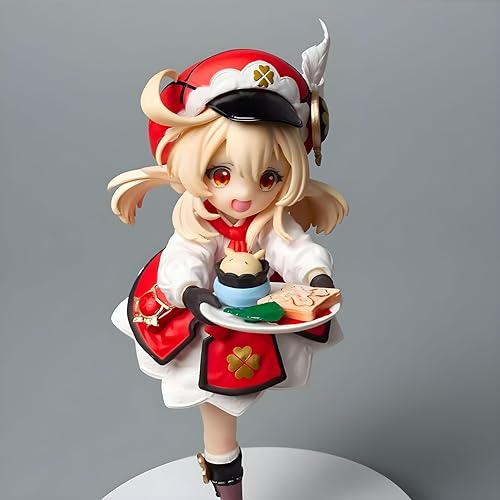 Miniatura 3 de Genshin Figura Klee Anime Figuras de acción de 6.3 pulgadas GK modelo de juguete de regalo de cumpleaños