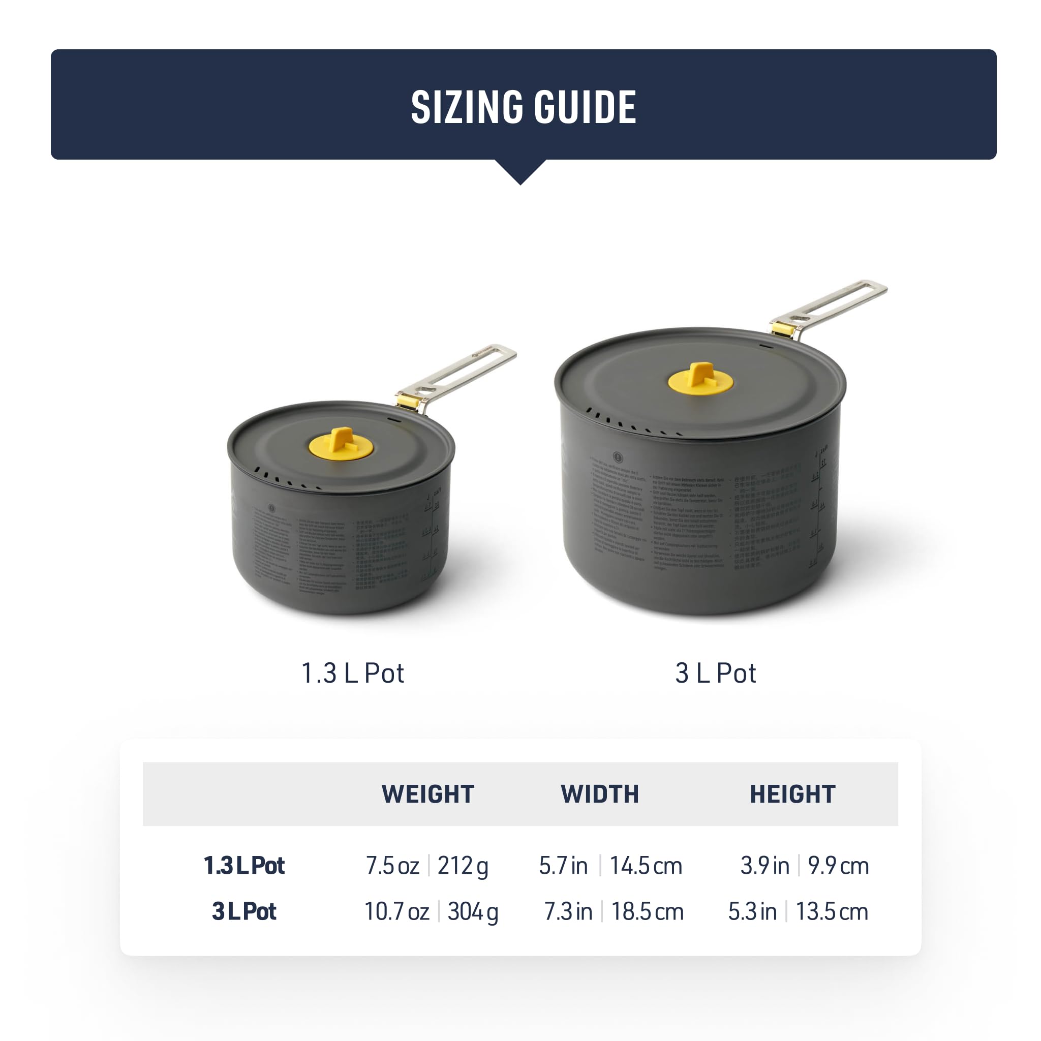 Sea to Summit Frontier UL Two Pot Set - Kochtopf-Set, ACK027031-122101
