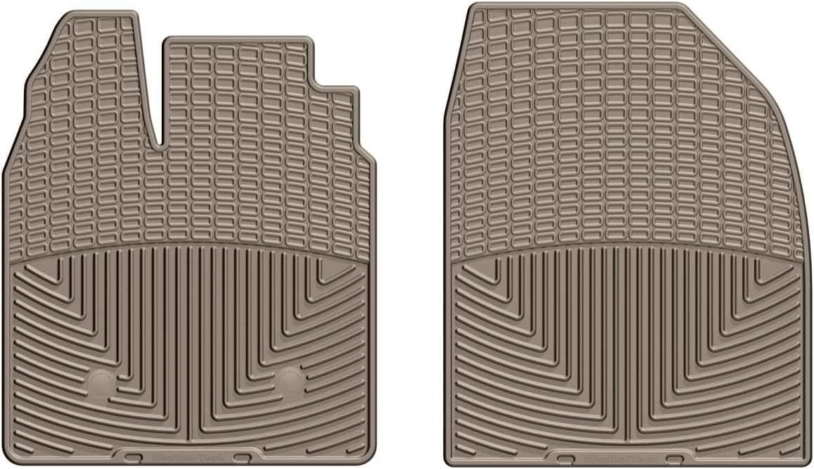 WeatherTech All-Weather Floor Mats for Ford Edge, MKX 1st Row (W236), Black