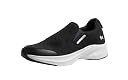 Neeman's The Dependables Slip Ons for Men | Comfortable & Flexible EVA Mid Sole and Athletic Breathable Mesh | Black | UK7 gallery image