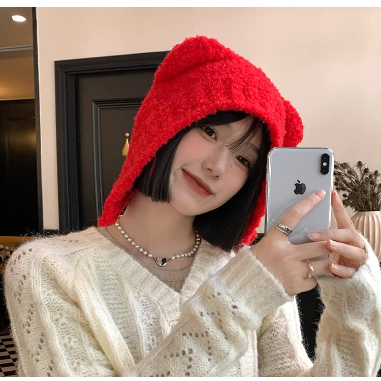 MOLERFO Bear Ears Hat Womens Winter Hats Aviator Hat Teen Girls Trendy Stuff Cute Stuff for Teen Girls Teen Girl Gifts2