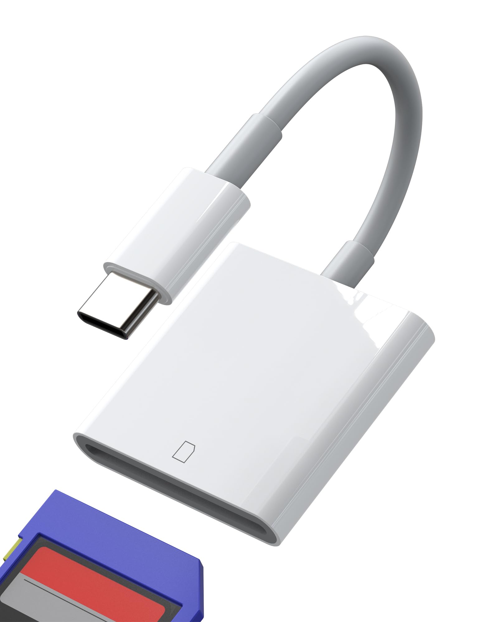 USB C SD Card Reader for iPhone 16 15 Pro Adapter Compatible for Samsung S24 MacBook Android Type C Laptop for iPad Computer Accessories Digital Camera Memory Photo Transfer Extreme Flash Drive Stick-image-23