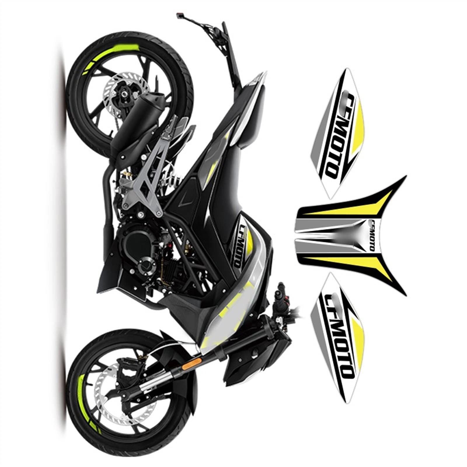 Grip réservoir CFMOTO 150NK protecteur anti-dérapant autocollant moto 650MT