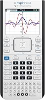 Vista 1 de Texas Instruments TI-Nspire CX II Calculadora gráfica a color con software para estudiantes (PC/Mac) Blanco 3.54 x 7.48 pulgadas