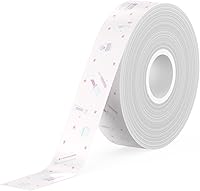 Vista 14 de SUPVAN Cinta para etiquetadora E10 y E11, 2 rollos transparentes de 0.59 pulgadas x 19.7 pies (0.591 in x 19.7 ft), repuesto de cinta térmica