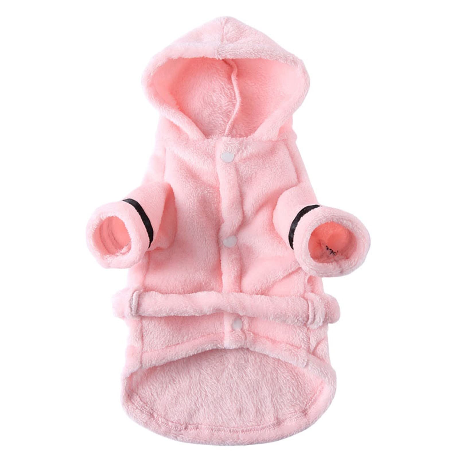Dog Towel,Dog Towel Robe Snug Accessories for Smalls Fluffy Bathrobe Dressing Gown Warm Accessories for Smalls Large Sizes Drying Towels Bath Solid Colours Coat with Hood Bath