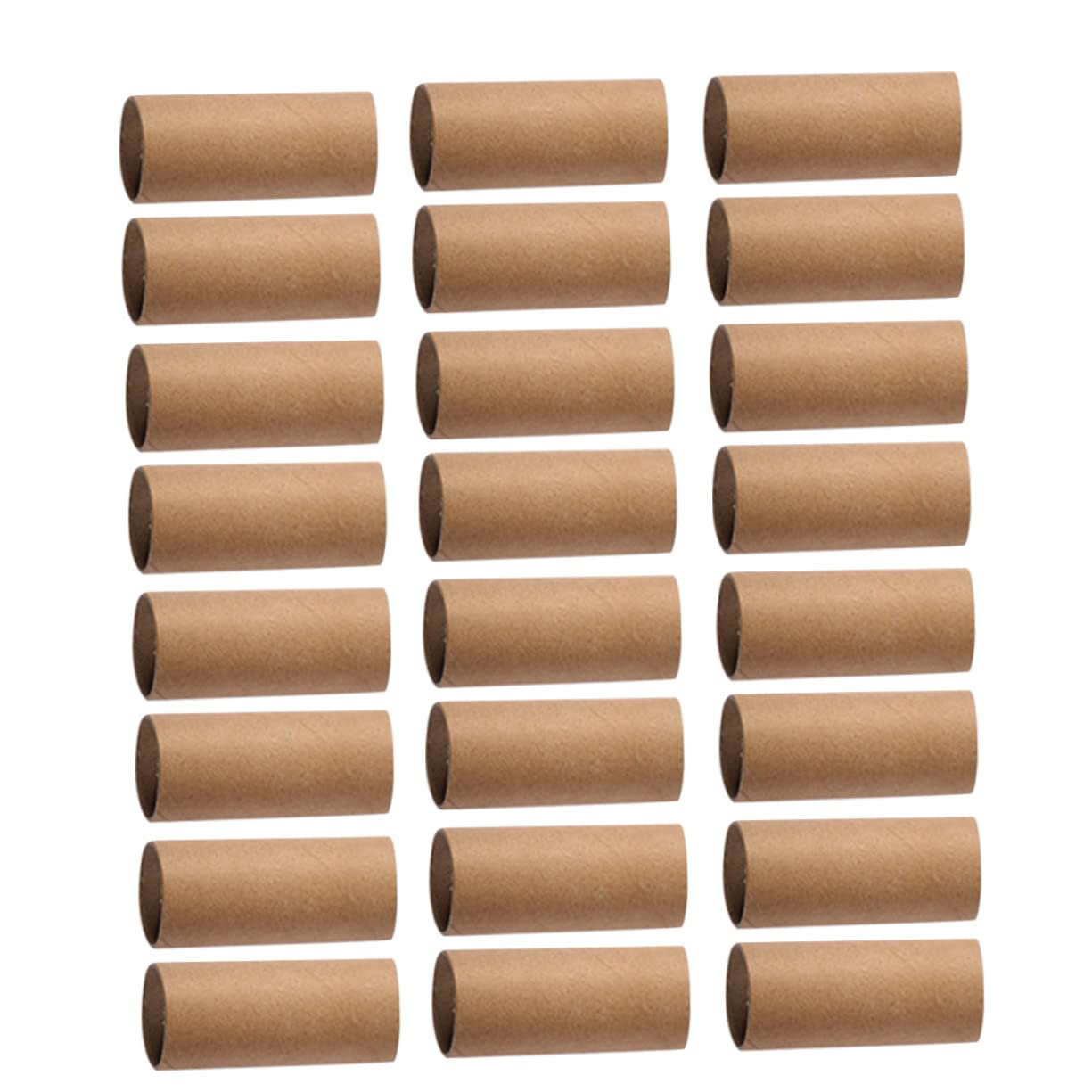 STOBOK 30pcs Rolls Crafts for Kids Bulk Toys for Kids Crafts for Toddlers Tissue Roll Craft Toilet Paper Roll Craft Rolls Coiled Tube Roll Cardboard Round Tube Paper Tube Craft Roll Child