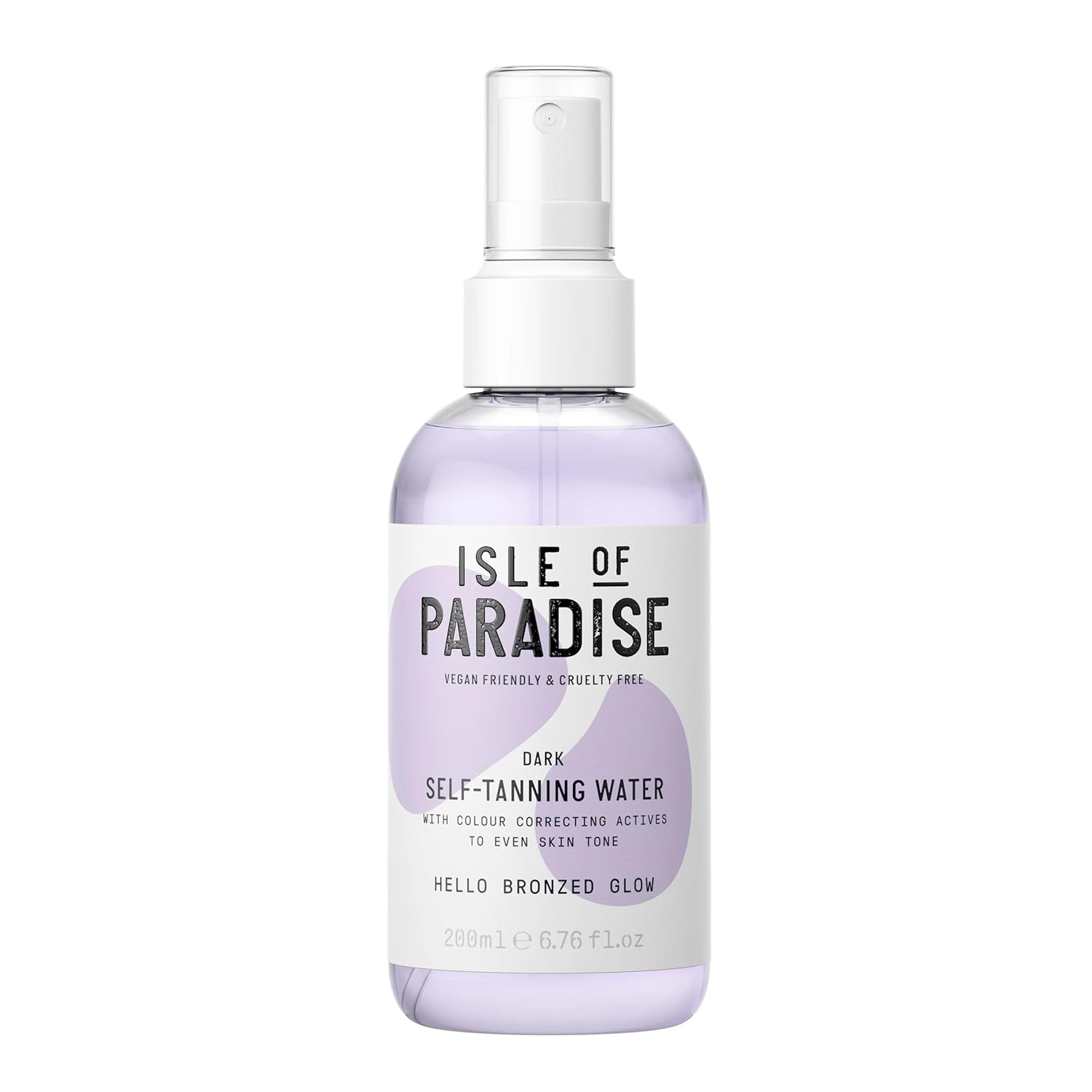 Isle of Paradise Self Tanning Water - Color Correcting Self Tan Spray for Bronze Glow, Vegan and Cruelty Free