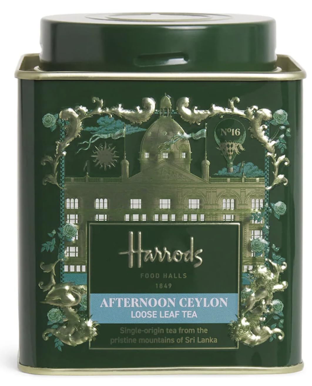 Amazon.co.jp: Harrods(ハロッズ) No.16 アフタヌーン セイロン リーフ