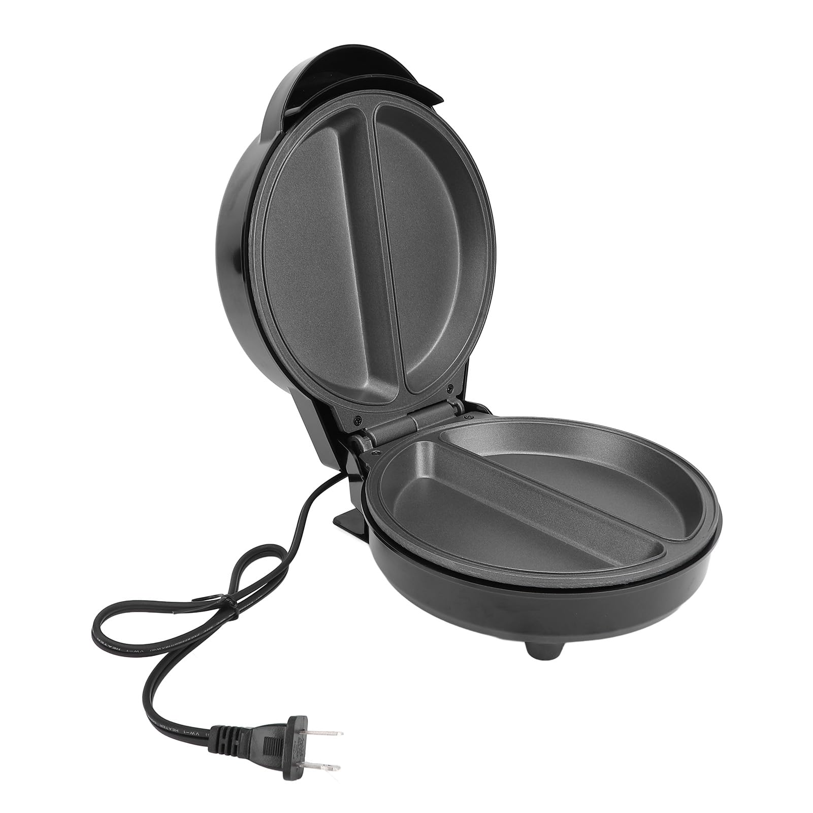 850W Electric Pizza Machine Professional Countertop Pizza Maker Prevents Stick Even Heating Efficient for Omelette Bread Cake BBQ with Mini Omelets Quiche (US Plug 110V)