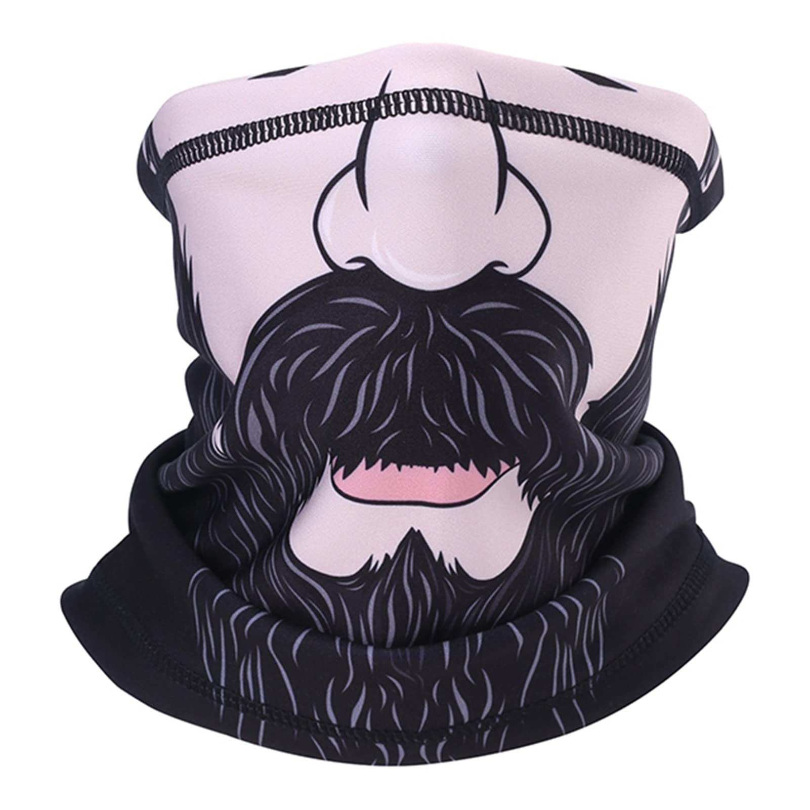 3D más cálido Cuello Termal de vellón Medio mascarilla de Tubo de Tubos Deportes Skiing Snowboard Snowboard Bandana for Mujeres Bufanda Invierno