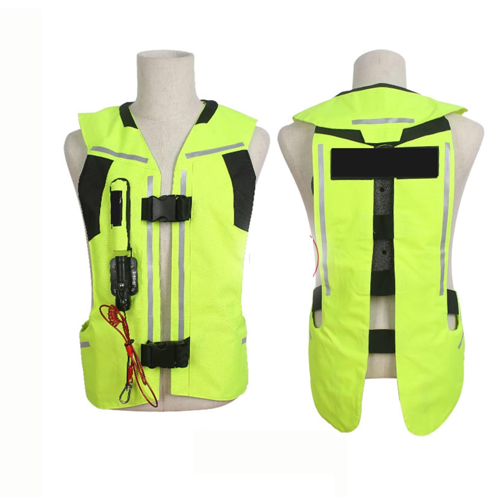 Chaleco Airbag for Moto Adulto Sin Cartucho De CO2, Ligero, Unisex, for Equitación Y Ciclismo
