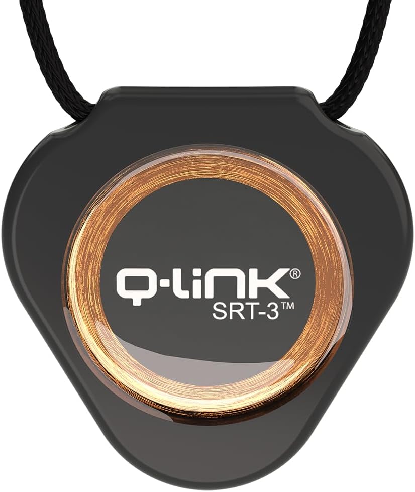 Q-Link Triangle Acrylic SRT-3 Pendant - Black
