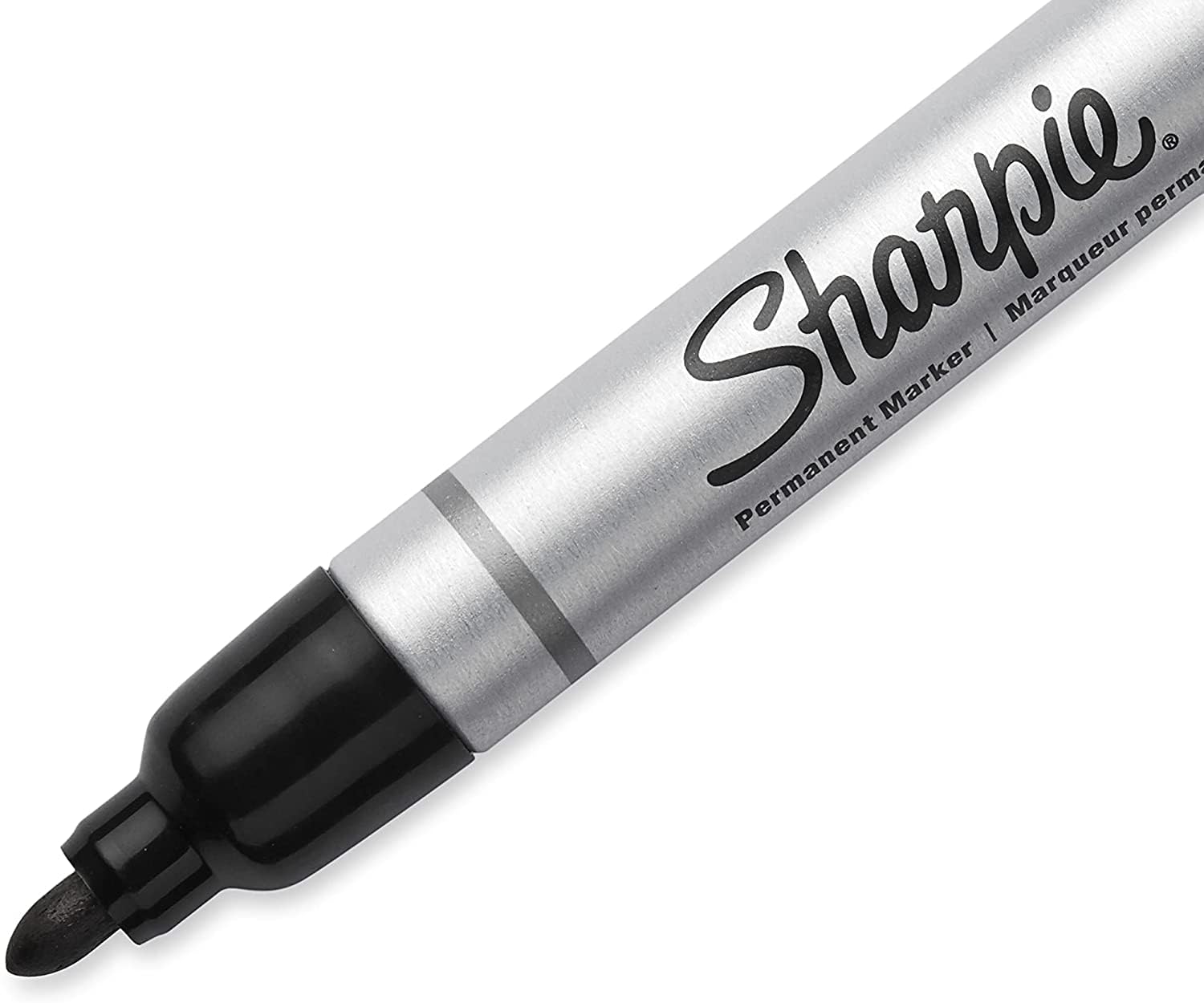 Sharpie Pro Industrial Strength Permanent Markers, Black, 4 count (Pack of 1) - Image 3