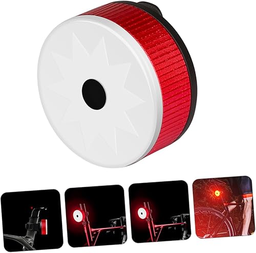 Miniatura 5 de NOLITOY USB Rechargeable LED Bike Tail Lamp Portable Bicycle Safety Rear Light with Flash Warning for Night Riding Easy Install and Lightweight