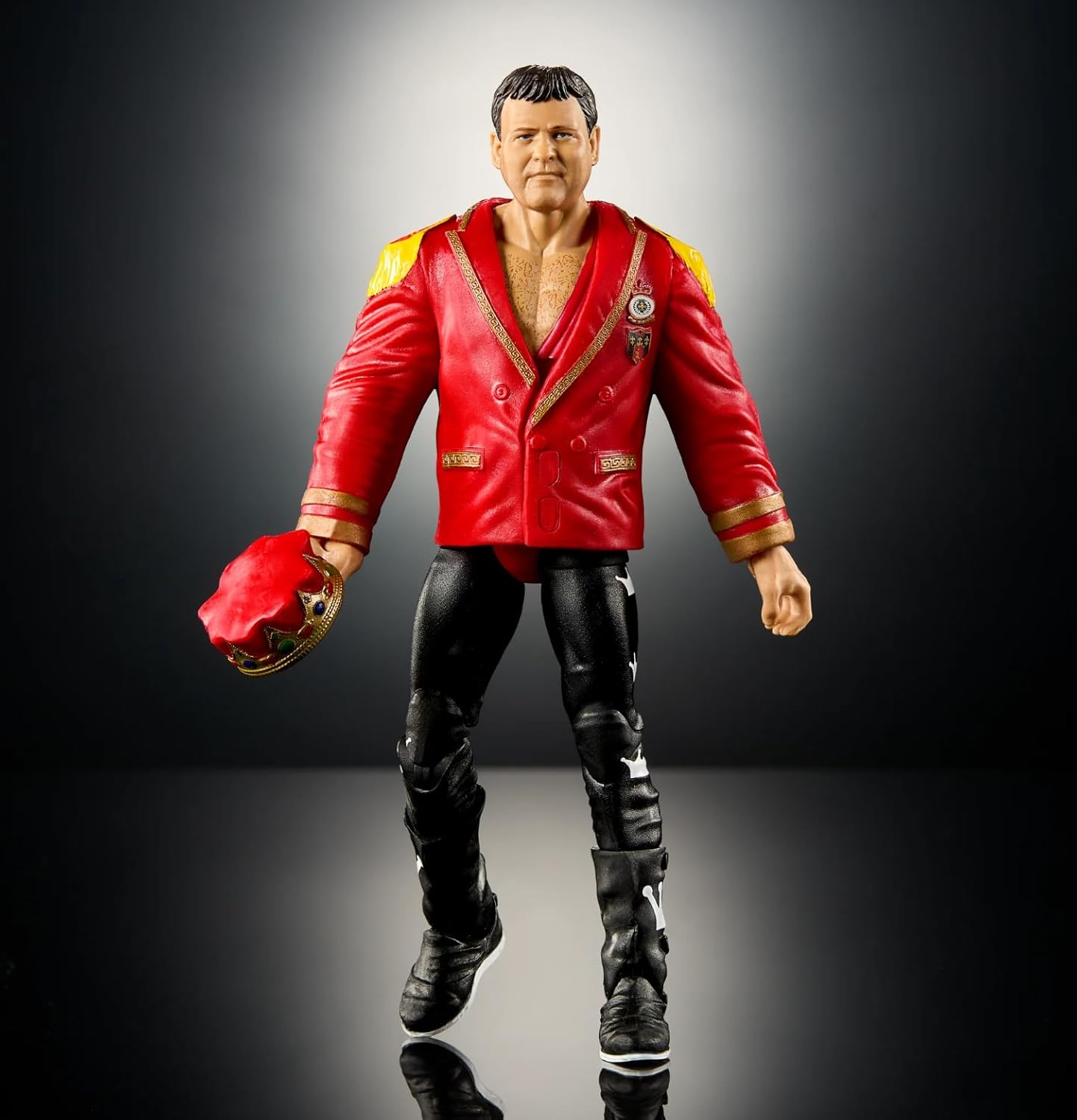 WWE Monday Night War Elite Collection Jerry "The King" Lawler Action Figure & Accessories 6-Inch Set