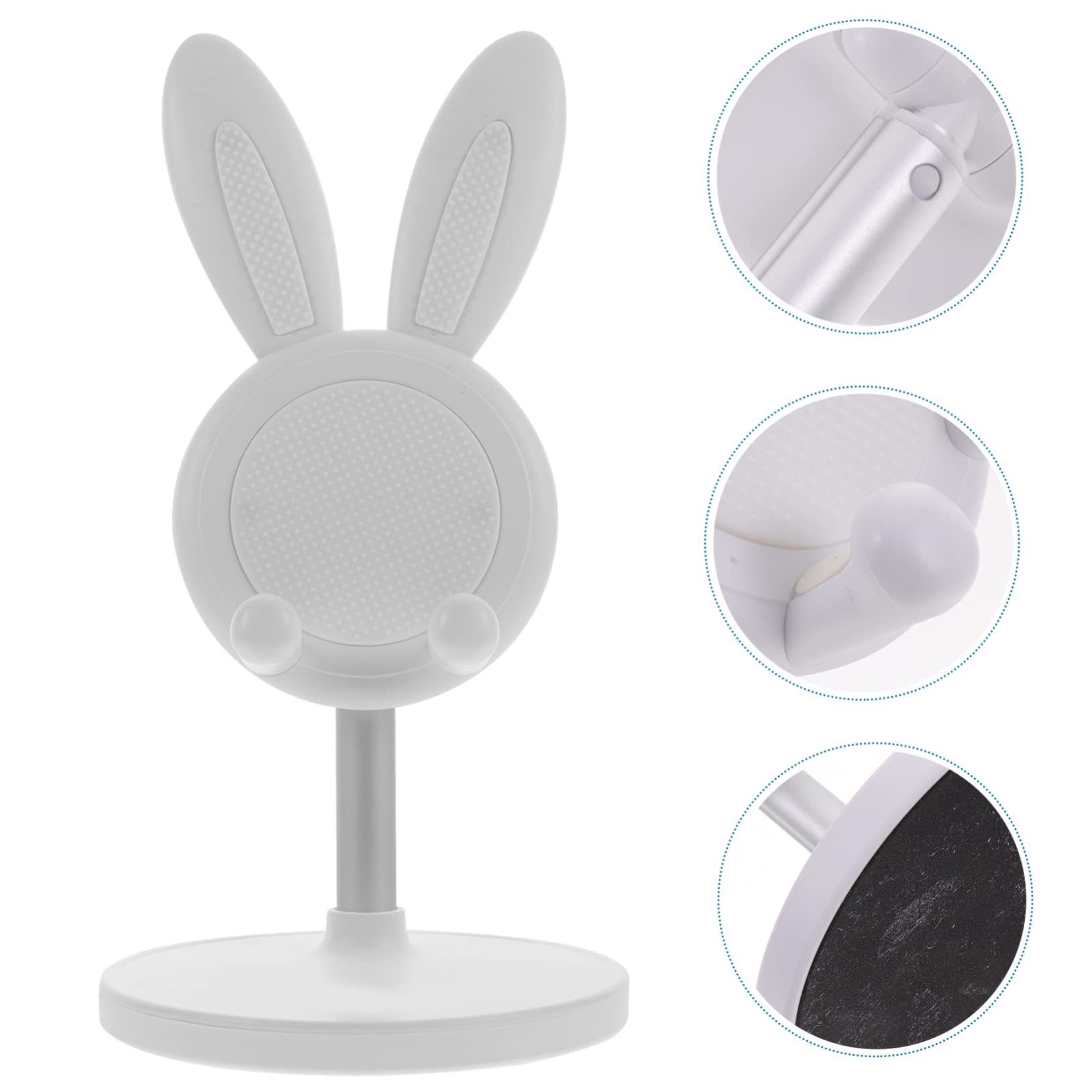 WOONEKY Soporte para Teléfono Móvil Ajustable Soporte para Tableta De Escritorio para Teléfono Móvil Portátil para Oficina y Hogar para Tableta y
