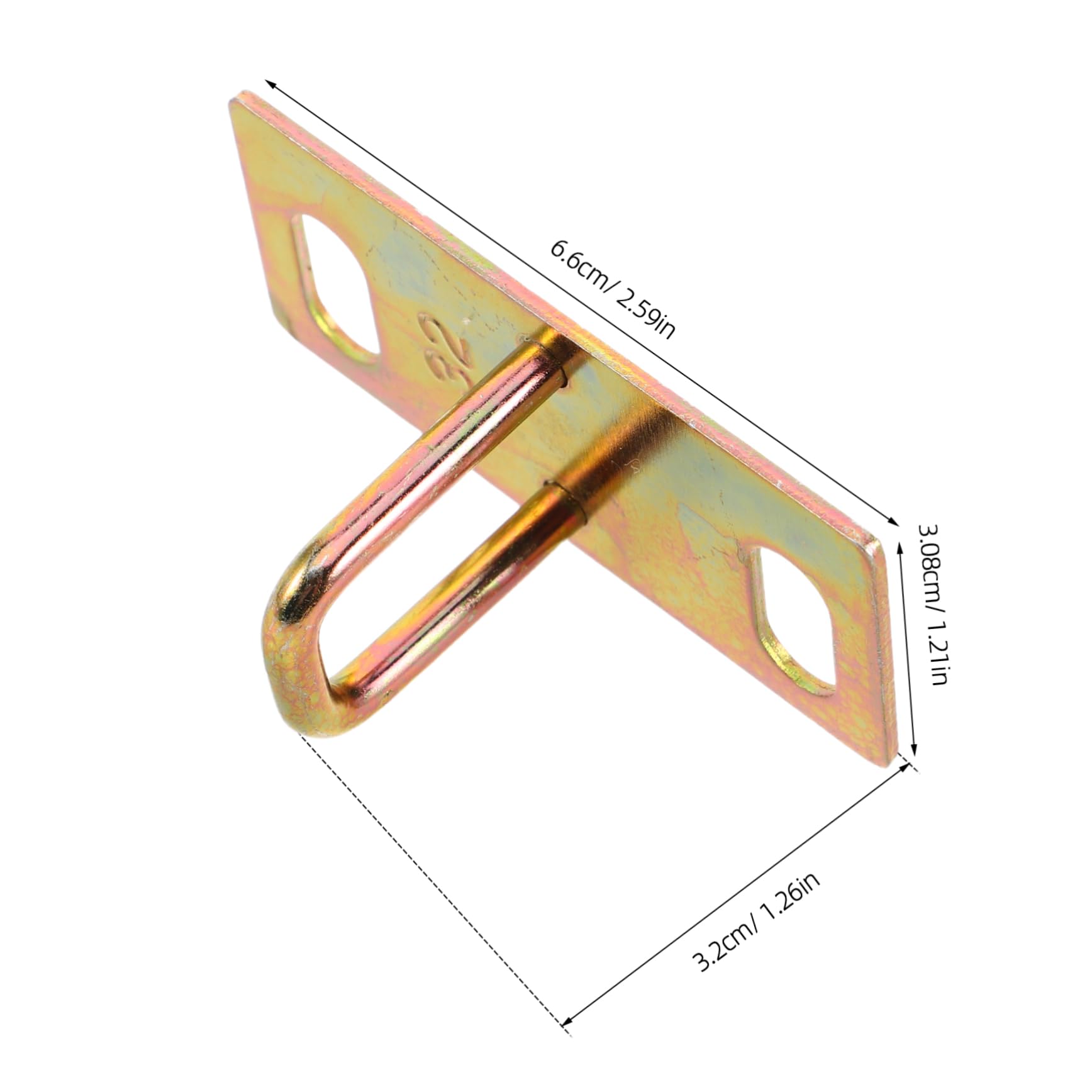 ABOOFAN 8Pcs Electric Motorcycle Seat Lock Plates Durable Hook Buckle for Scooters Motorbikes Easy to Install Replacement Parts Secure Locking Mechanism for Motorbikes