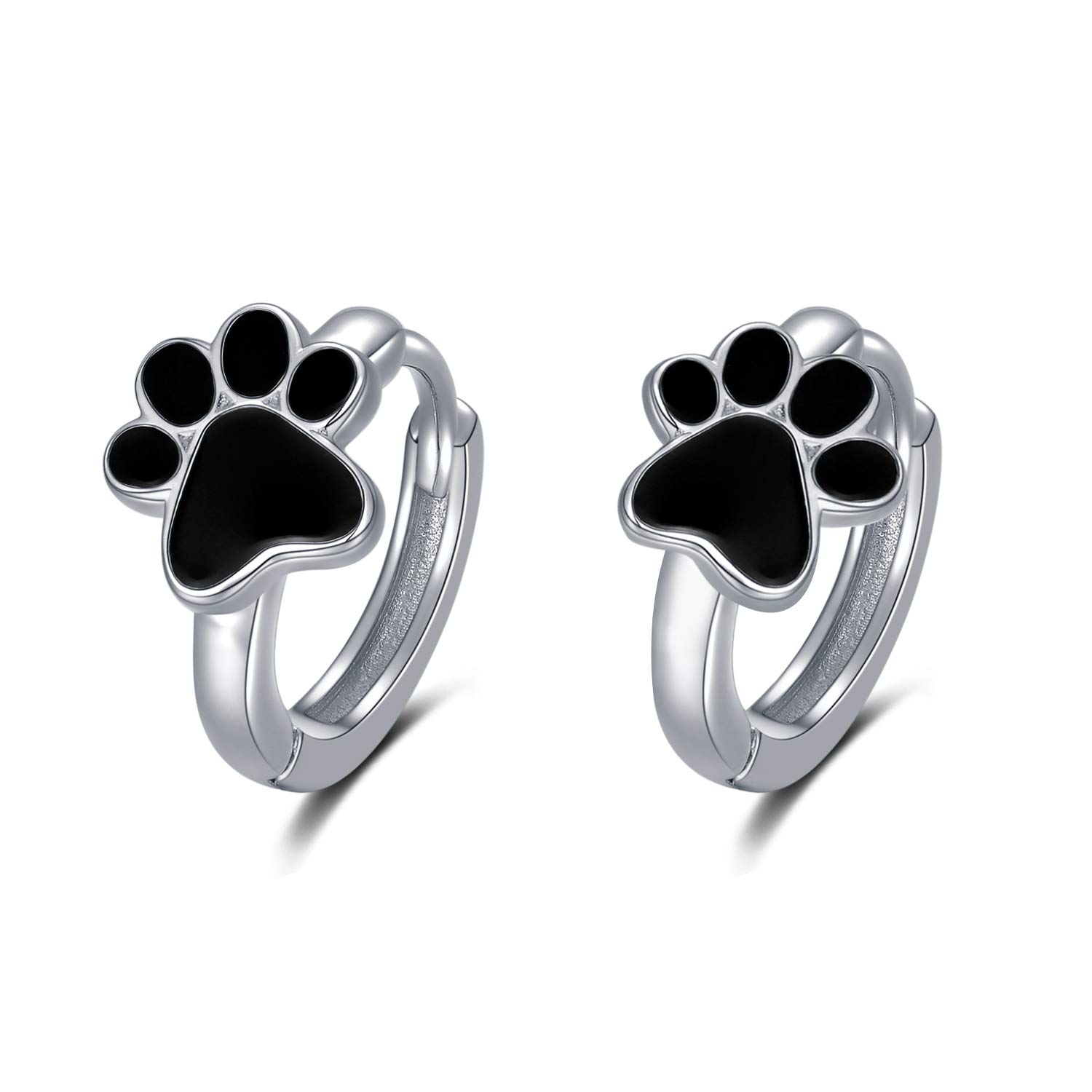 Orecchini Portafortuna In Argento 925 – Simboli Pinguino, Unicorno, Coccinella, Elefante, Gatto – Regalo Donna