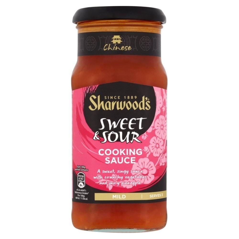 Sharwood's Sos do gotowania - słodki i kwaśny (425 g) - opakowanie 6 szt.