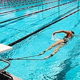 XJunion Swim Ankle Strap Stationary Swimmer Fitness Swim Lap Swim Training Leash