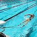 XJunion Swim Ankle Strap Stationary Swimmer Fitness Swim Lap Swim Training Leash