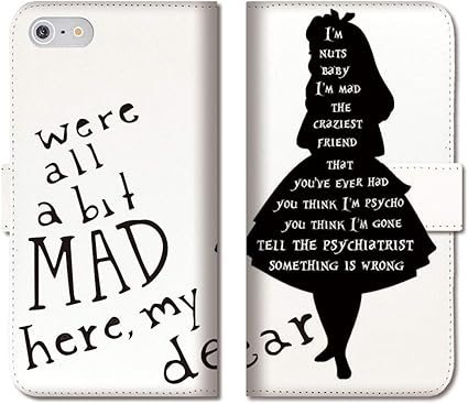 Amazon Chatte Noir Xperia Z5 ケース Xperia Z5 カバー エクスペリア Z5 ケース 手帳型 おしゃれ アリス 童話 キャラクター シルエット ワンダーランド B 手帳ケース Sony ケース カバー 通販