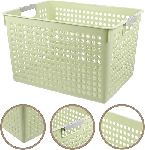 Miniatura 8 de Cabilock Cesta de almacenamiento para artículos de tocador, organizador de almacenamiento para ropa sucia, organizador de ahorro de espacio,