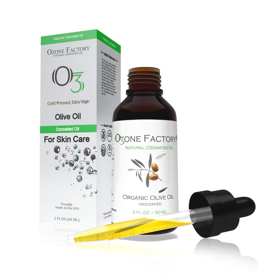 Buy Ozone Factory Ozonated Olive Oil, Unscented and Natural Face Oil
