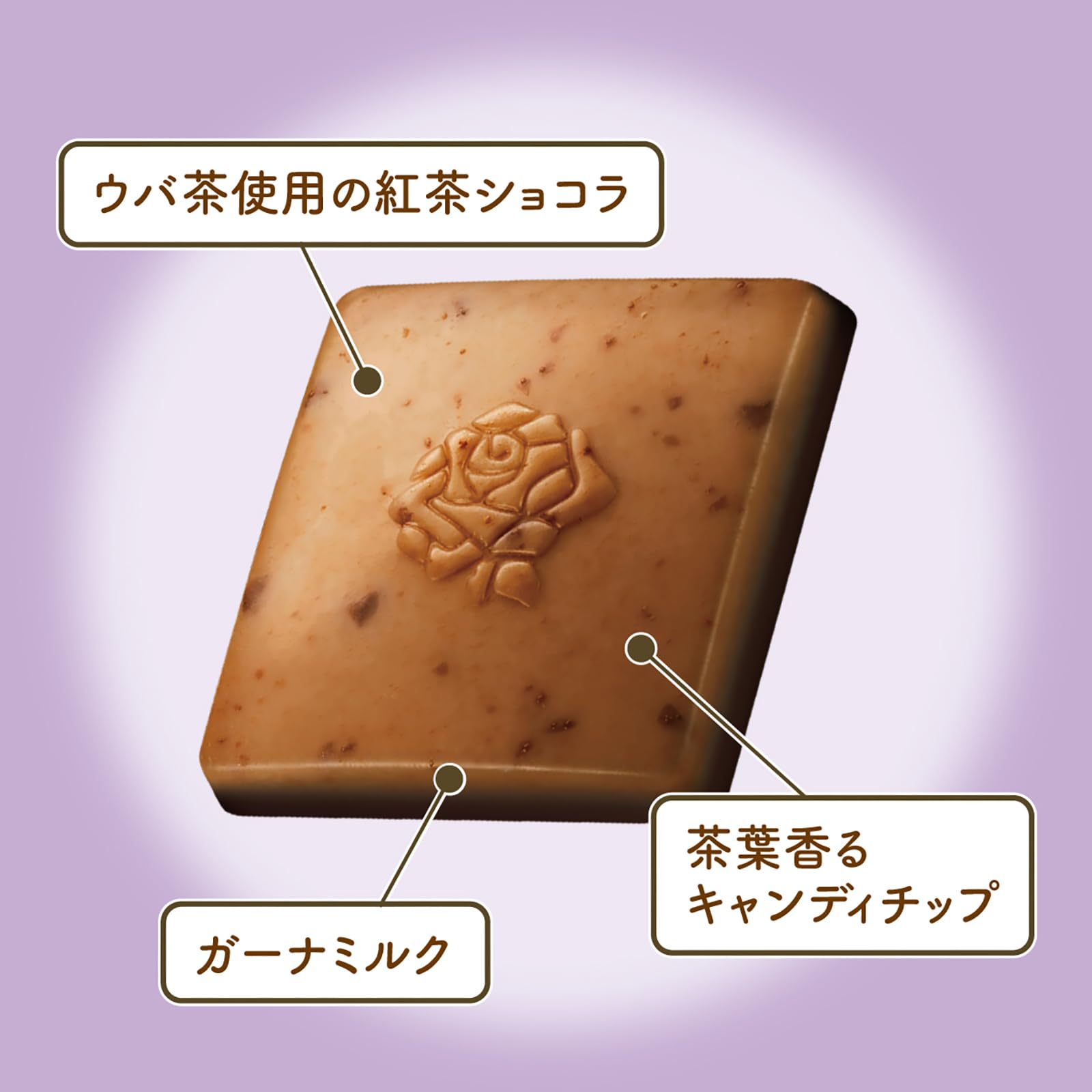 Amazon | ロッテ プレミアムガーナ ショコラカレ(香るティーラテ) 64g
