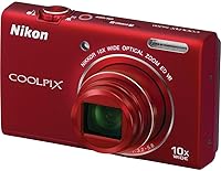 Vista 6 de Nikon COOLPIX S6200 Cámara digital de 16 MP con lente de vidrio NIKKOR ED de zoom óptico 10x y video HD 720p (Plata)