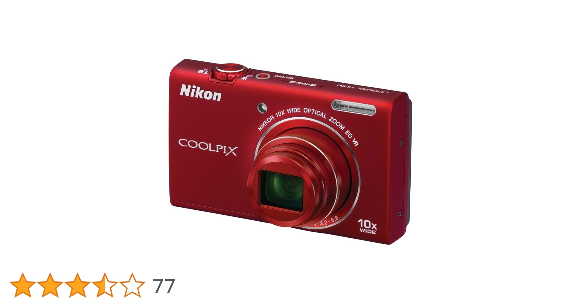 Amazon | Nikon COOLPIX S6200 16 MP デジタルカメラ 10倍光学ズーム