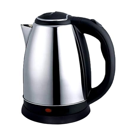MOM'S GADGETS 1.8 Liter Stainless Steel Electric Kettle - Color - Silver