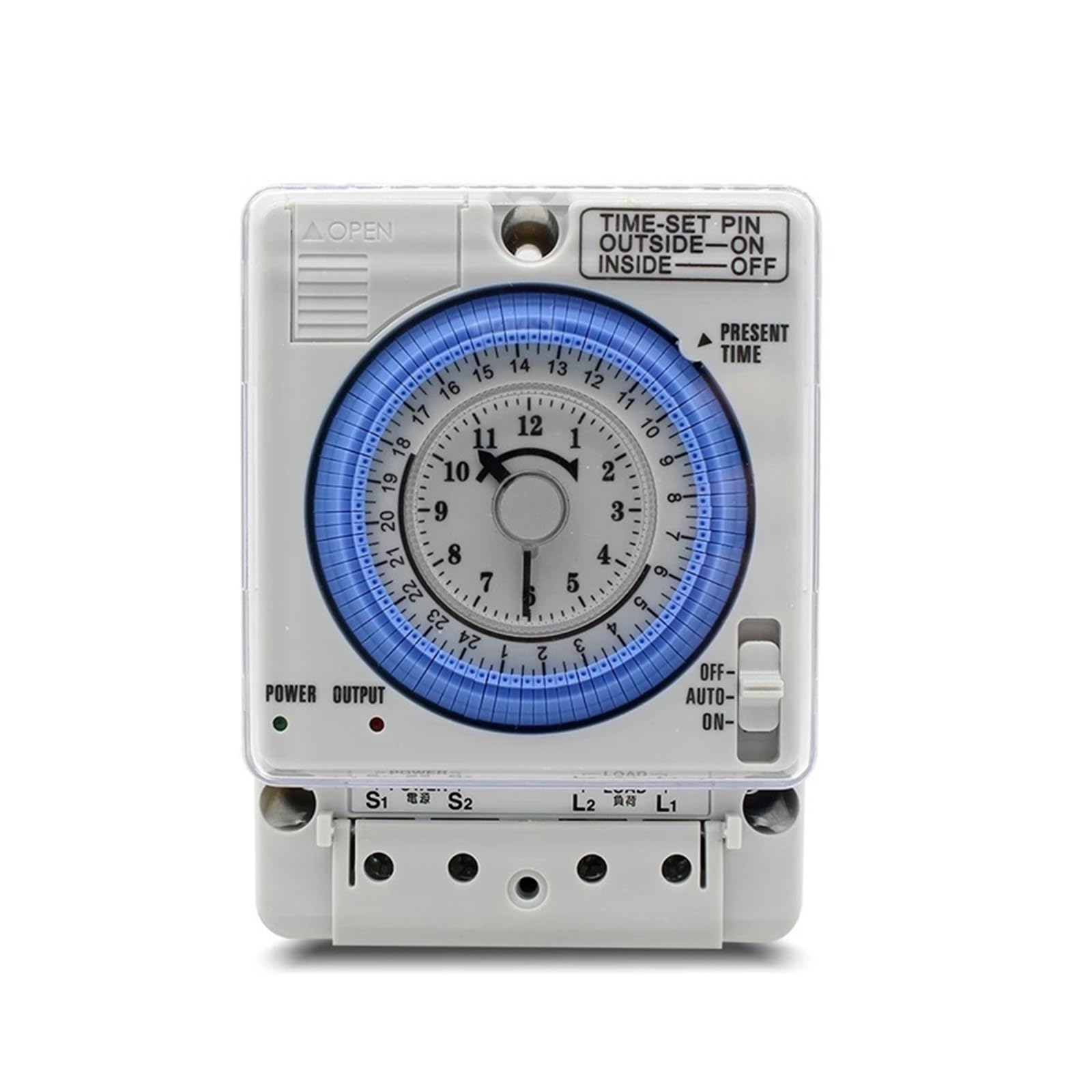 RWRAPS microcomputer Interruttore Timer TB35N 100-240V 15A DIN Rail Scaldabagno Timer programmabile Interruttore analogico Controller Meccanico