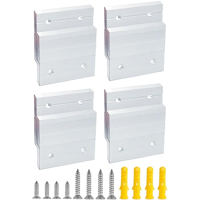 Buy Ayiciel 2" French Cleat Picture Hanger, Aluminum Z Bar Interlocking