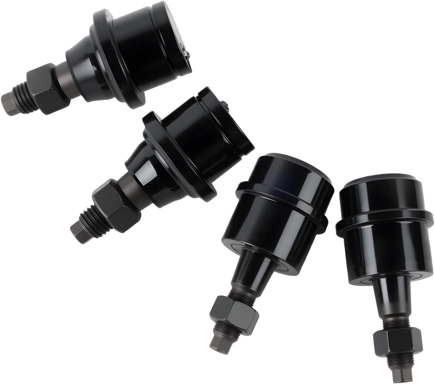 Upper & Lower Ball Joint Kit Set of 4 0313BJPACK Compatible with Dodge Ram 2500 3500 2003-2013 4x4 5.9L/6.7L Cummins Diesel Replace KR7467 KR0316 for Heavy Duty