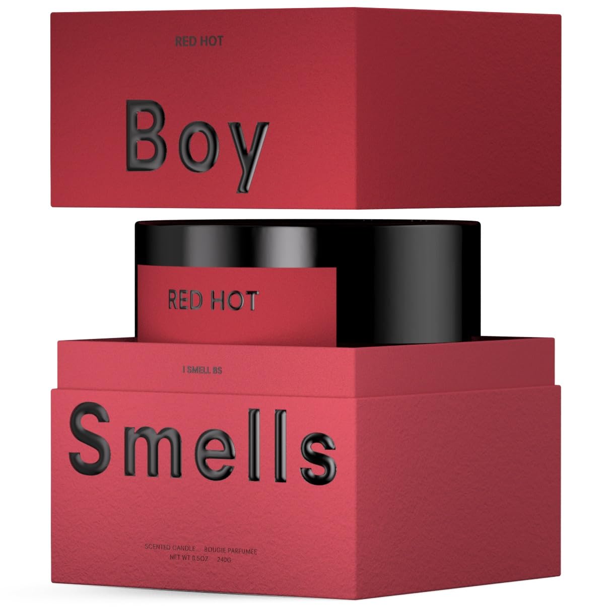 Boy Smells - Ash Scented Candles for Men and Women - 8.5 oz - Soy, Coconut Wax Candle Blend - Aromatic Candles for Home with Black Charcoal, Rare Woods and Clove - 50-Hour Burn - Cotton Wick - Image 7