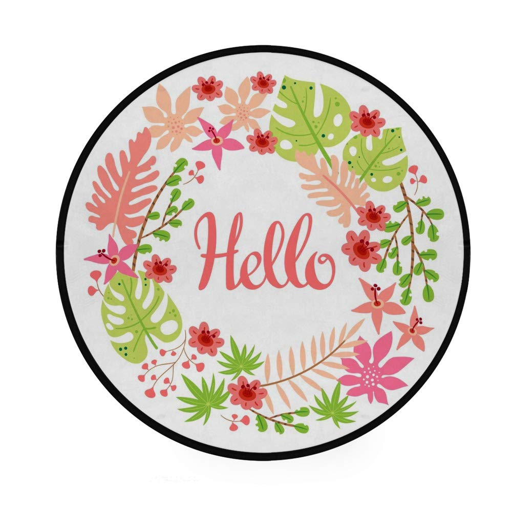 Tapis moelleux haut de gamme CHEHONG style floral pour chambre élégante