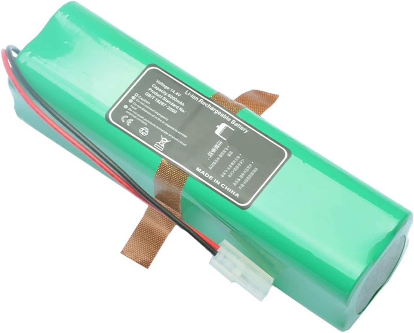 14.4V 6000mAh Replacement Battery，Compatible for Viomi，for V3 Max V-RVCLM27A Robot Vacuum Cleaner Accessories