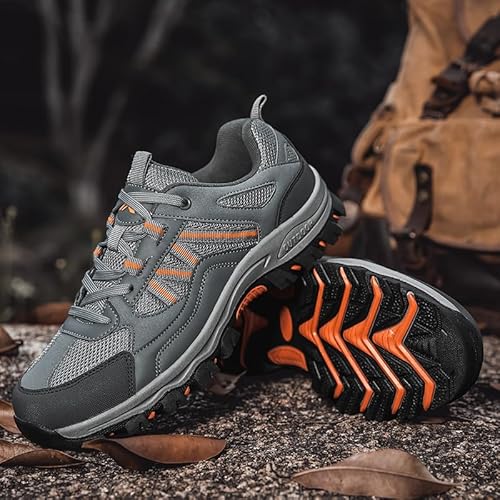 Tênis de Trilha e Escalada masculino de cano baixo para corrida e montanhismo, trilha cross country