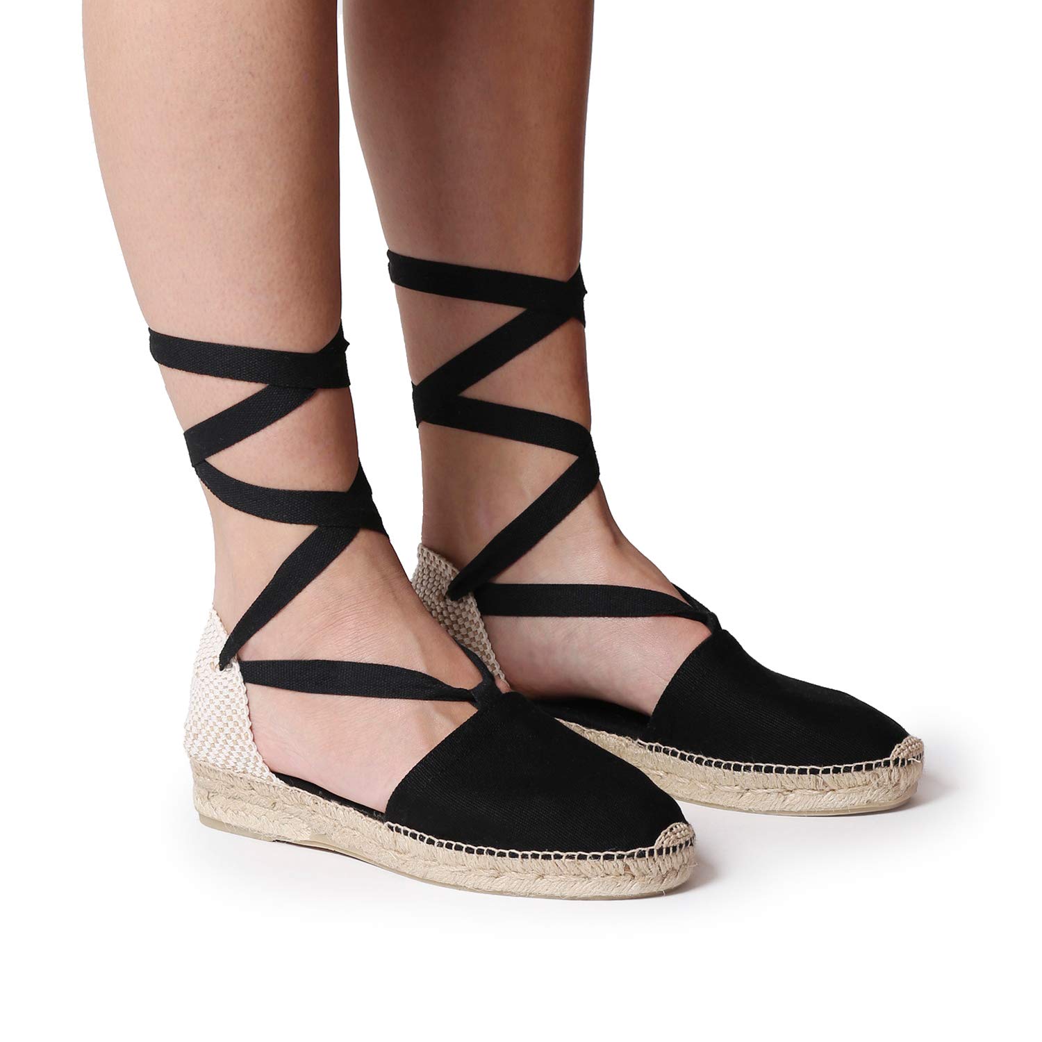 Toni Pons Grecia - Espadrillas vegane da Donna realizzate in Tessuto di Cotone.