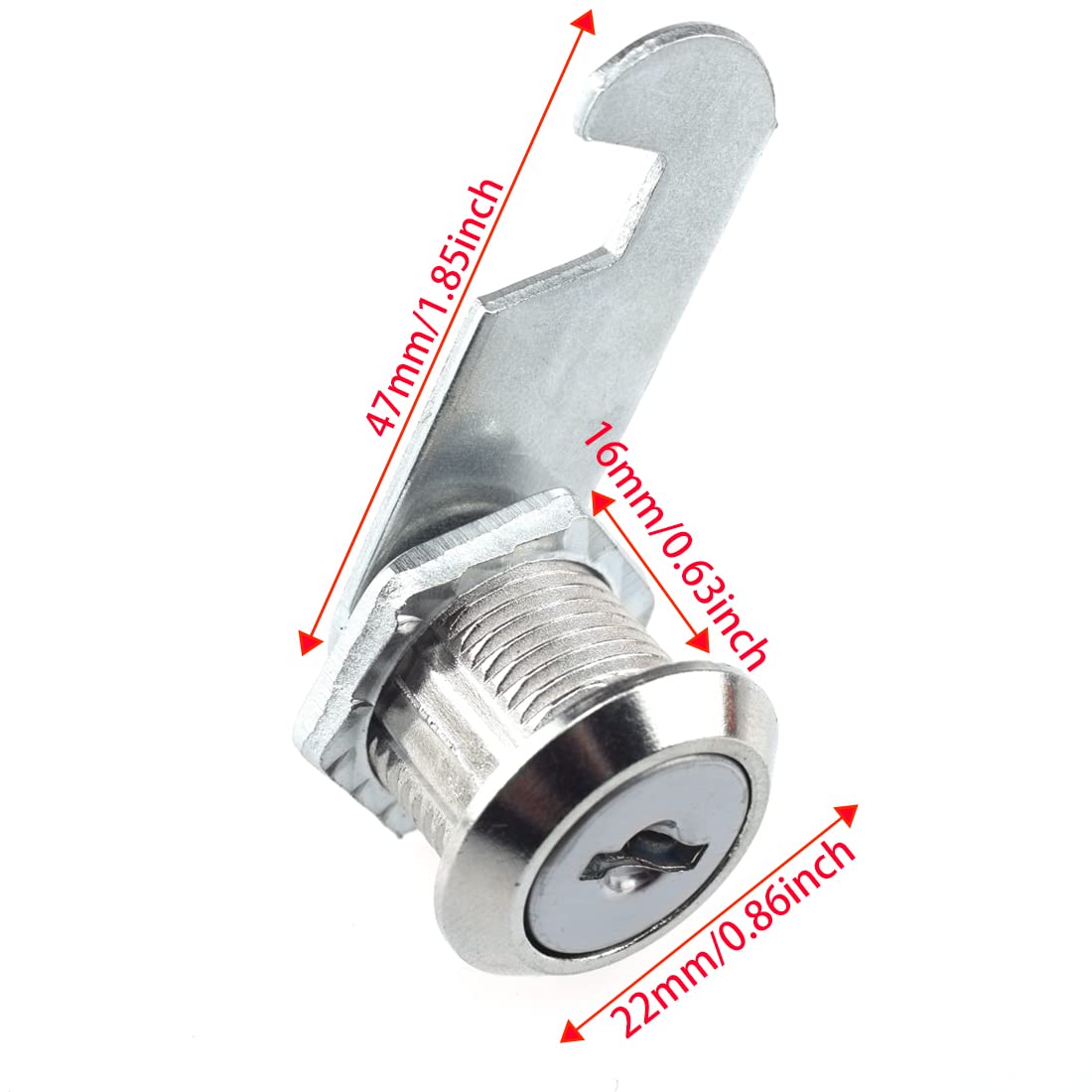 Security Drawer Lock Desk Wardrobe File Cabinet Lo... - Vicedeal - Foto 11