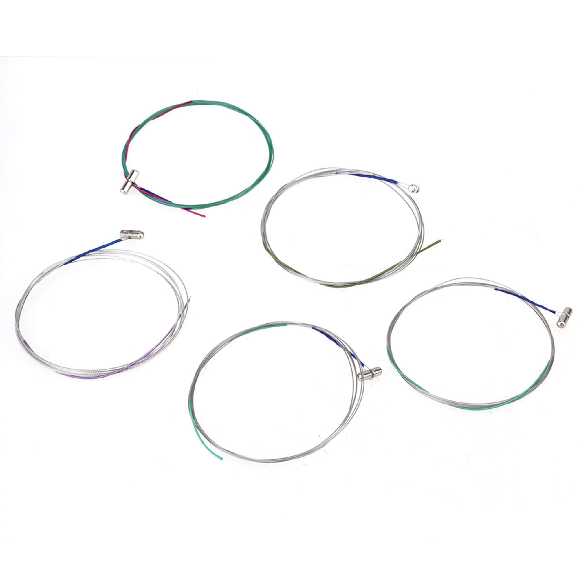 EtfbuySteel Wire and Nylon 1-5 Strings Professional Guzheng Strings for Chinese Guzheng Instruments Parts