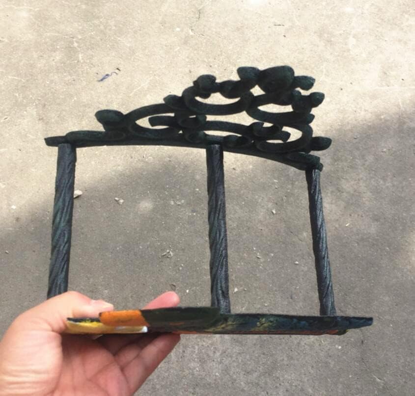 EatingBiting Cast Iron Heavy Duty Garden Hose Holder Duck Decorative Hand-painted Wall Mounted Water Hose Rack Reel Butler Hanger Water Pipe Holds, Rack, Hanger, Antique Wall Decorations