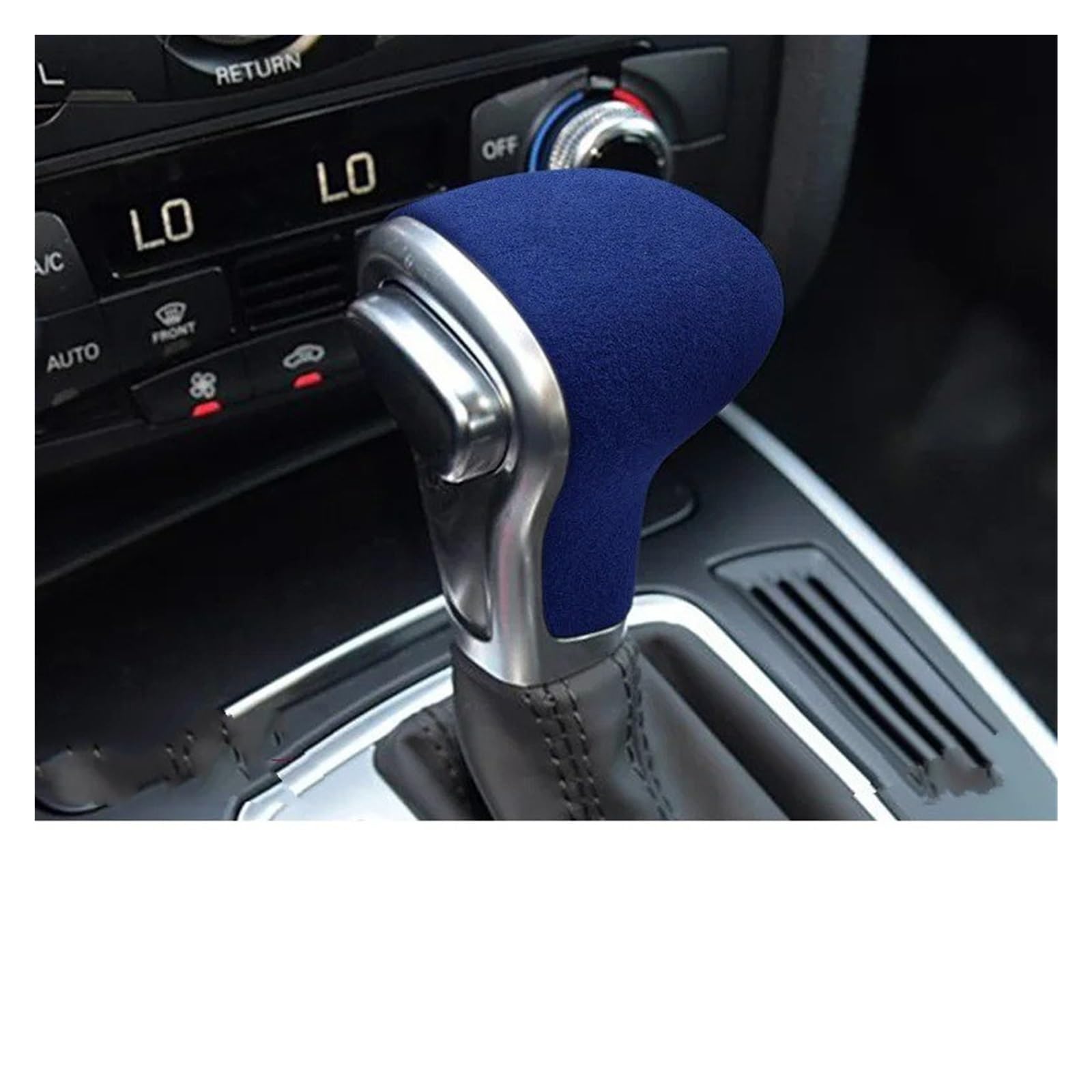 tusgt Gear Shifter Knob Head for A6L A4L for Q7 Q5L for A5 for A7 for S4 Gear Hook Cover Fur Head Modification Decorative Patch(I)