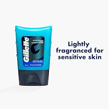 Gillette Series After Shave Gel, Sensitive Skin, 2.54 Ounces