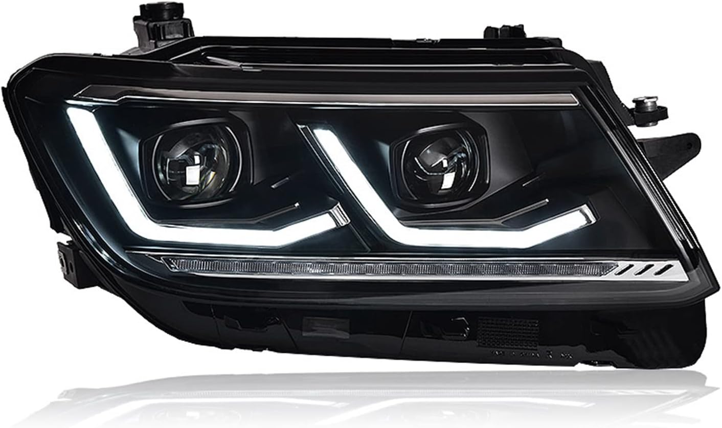 Car Styling Compatible with VW Headlights 2017 -2021 LED Headlight DRL Hid Head Lamp Angel Eye Bi Xenon Beam Accessories